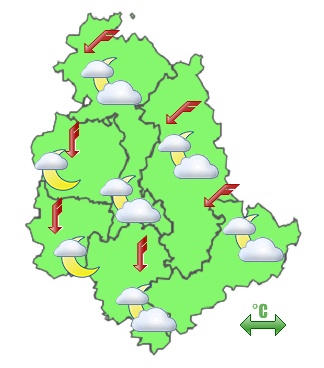 Previsioni di Oggi Sera-Notte