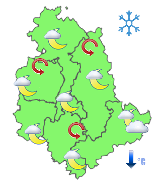 Previsioni di Oggi Sera-Notte