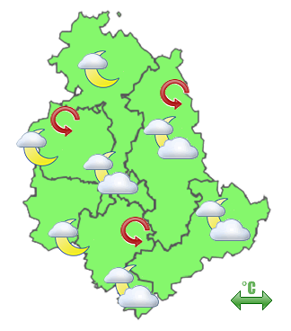 Previsioni di Oggi Sera-Notte