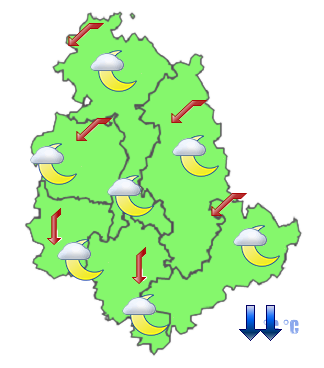 Previsioni di Oggi Sera-Notte