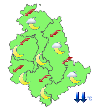 Previsioni di Oggi Sera-Notte