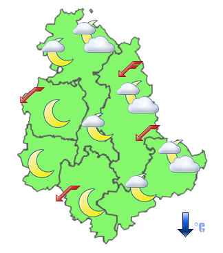 Previsioni di Oggi Sera-Notte