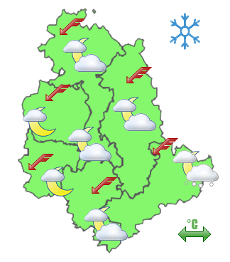 Previsioni di Oggi Sera-Notte