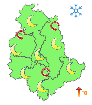 Previsioni di Oggi Sera-Notte