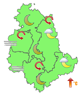 Previsioni di Oggi Sera-Notte