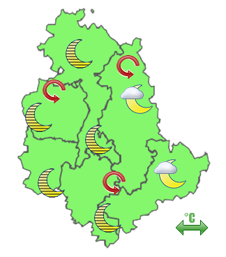 Previsioni di Oggi Sera-Notte