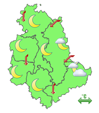 Previsioni di Oggi Sera-Notte