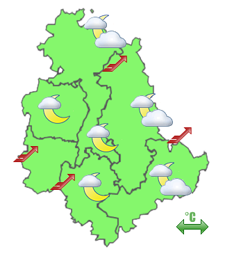 Previsioni di Oggi Sera-Notte