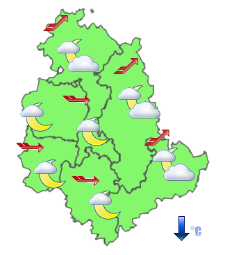 Previsioni di Oggi Sera-Notte