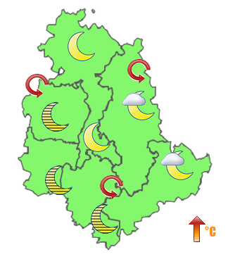 Previsioni di Oggi Sera-Notte