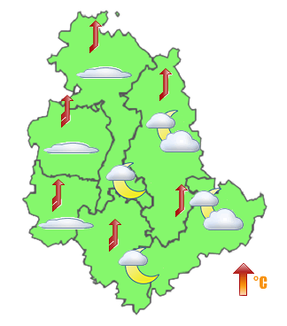 Previsioni di Oggi Sera-Notte
