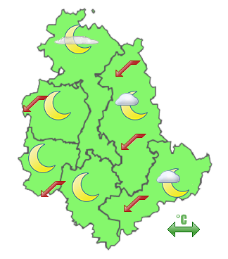 Previsioni di Oggi Sera-Notte