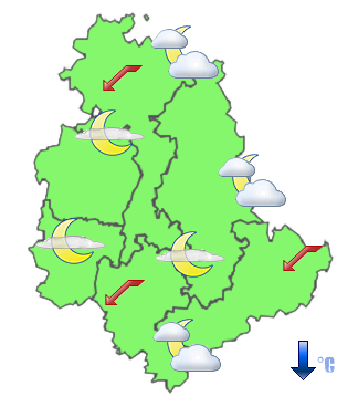Previsioni di Oggi Sera-Notte