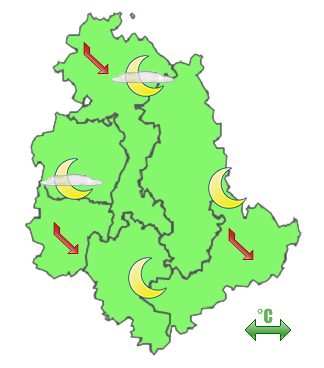 Previsioni di Oggi Sera-Notte