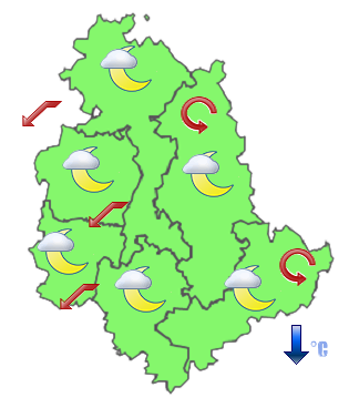Previsioni di Oggi Sera-Notte