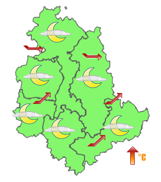 Previsioni di Oggi Sera-Notte