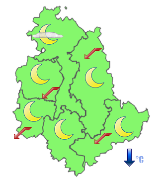 Previsioni di Oggi Sera-Notte