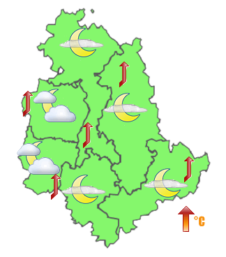 Previsioni di Oggi Sera-Notte