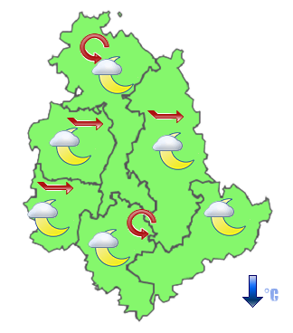 Previsioni di Oggi Sera-Notte