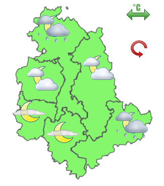 Previsioni di Oggi Sera-Notte