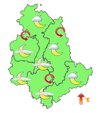 Previsioni di Oggi Sera-Notte