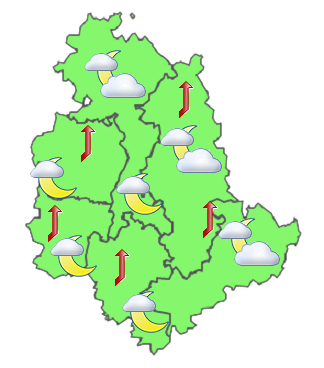 Previsioni di Oggi Sera-Notte