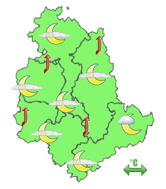 Previsioni di Oggi Sera-Notte