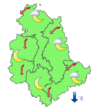 Previsioni di Oggi Sera-Notte