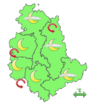 Previsioni di Oggi Sera-Notte