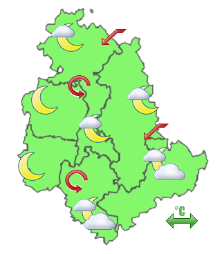 Previsioni di Oggi Sera-Notte