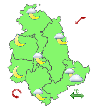Previsioni di Oggi Sera-Notte