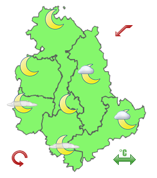 Previsioni di Oggi Sera-Notte