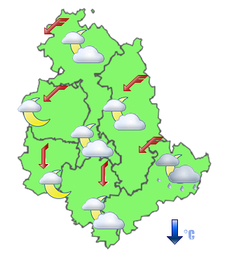Previsioni di Oggi Sera-Notte