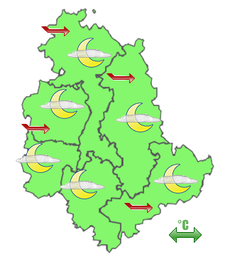 Previsioni di Oggi Sera-Notte
