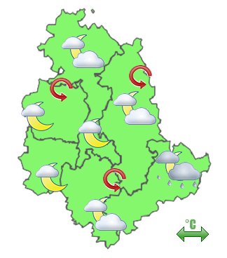 Previsioni di Oggi Sera-Notte