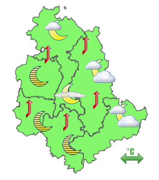 Previsioni di Oggi Sera-Notte