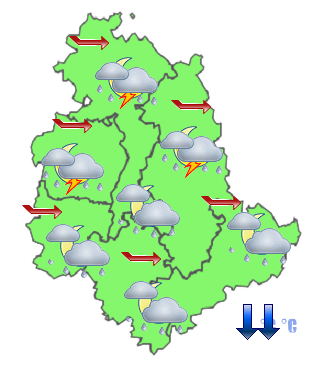 Previsioni di Oggi Sera-Notte
