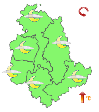 Previsioni di Oggi Sera-Notte
