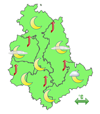 Previsioni di Oggi Sera-Notte