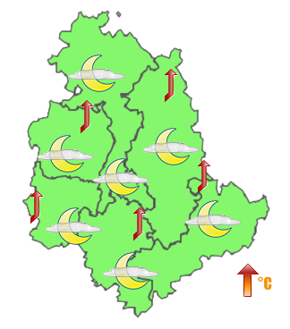 Previsioni di Oggi Sera-Notte