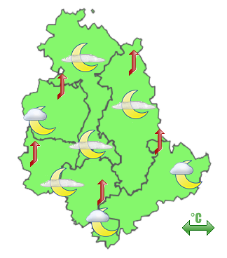 Previsioni di Oggi Sera-Notte