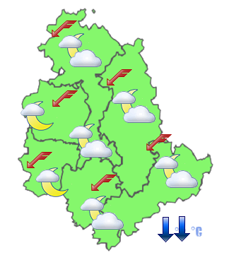 Previsioni di Oggi Sera-Notte