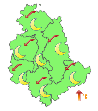 Previsioni di Oggi Sera-Notte