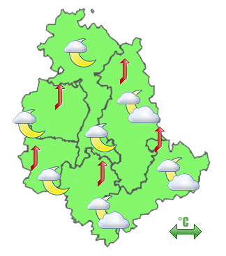 Previsioni di Oggi Sera-Notte