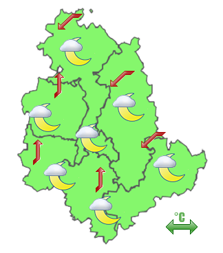 Previsioni di Oggi Sera-Notte