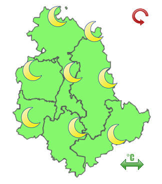 Previsioni di Oggi Sera-Notte