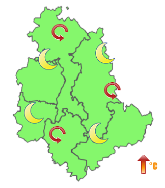 Previsioni di Oggi Sera-Notte