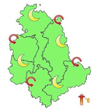 Previsioni di Oggi Sera-Notte