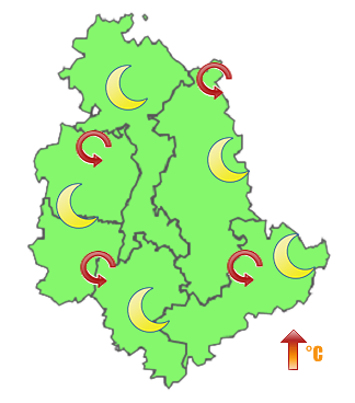 Previsioni di Oggi Sera-Notte