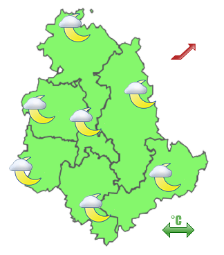 Previsioni di Oggi Sera-Notte